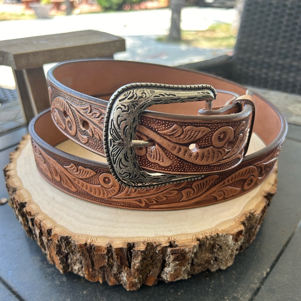 High quality leather belt unisex